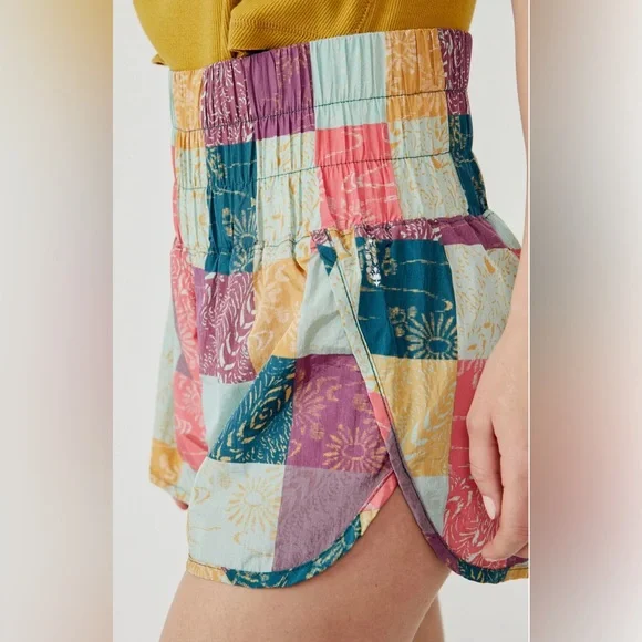 NWT S Free People Way Home Shorts (Rose Water Combo) - Picture 4 of 6